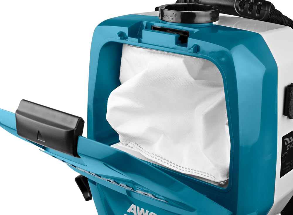 Makita Aspirateur 36 v = > 2 x 18 v li-ion 110 mbar makita - sans batterie, ni chargeur - dvc265zxu