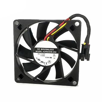 AD0824MB-D92 DC 24V 0.09A 3WIRE Cooling Fan
