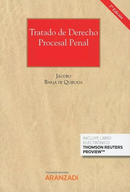 Portada de Tratado de Derecho Procesal Penal