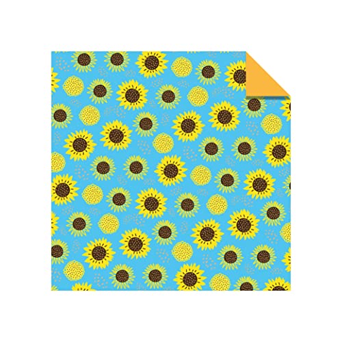 Origami Paper 100 Sheets Sunflower Patterns 6 (15 CM): Peace Cranes for Ukraine - Tuttle Origami Pap