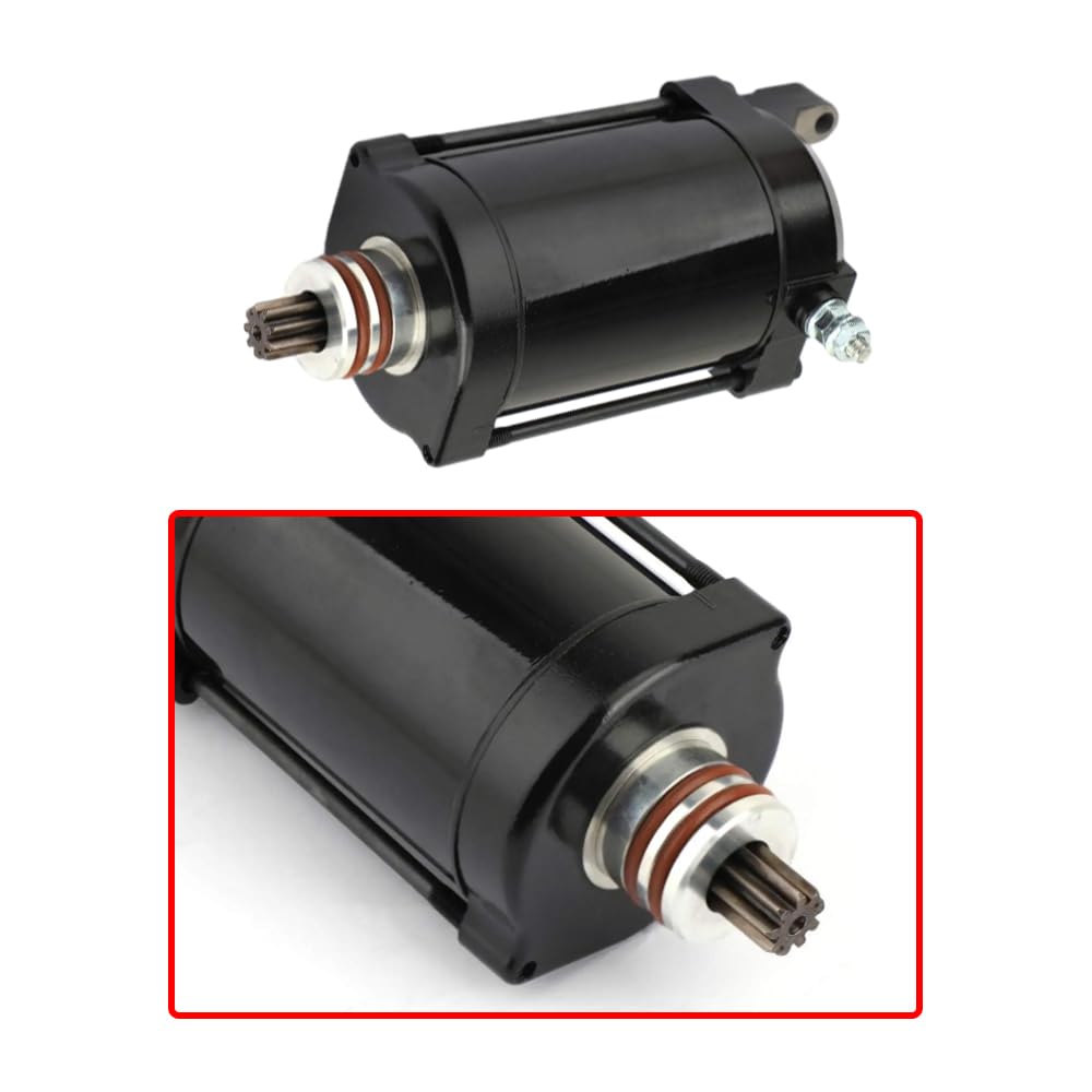Riloer Démarreur électrique de rechange, démarreur électrique en métal pour moto, pièces de moteur de démarreur automatique compatibles avec la plupart des Can-Am et Sea-Doo, 420893830 420892426