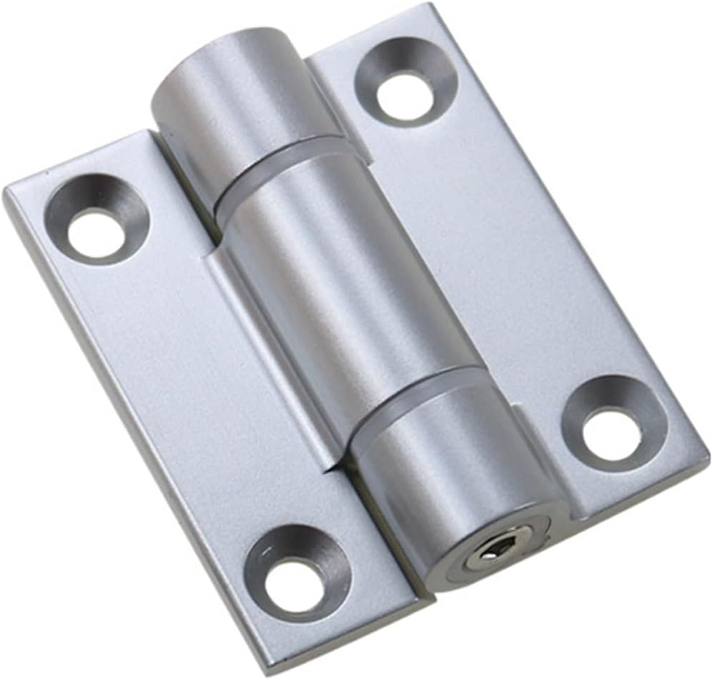 304 Stainless Steel Adjustable Torque Hinge with Positioning and Damping Adjustable Stop Zinc Alloy Hinge 1Pcs(CL263-matte)