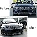 Front Bumper Lip Compatible for BMW 3 Series 2023-2024 320i 325i 330i G20 LCI M Sport Splitter Diffuser Guard Body Kits Car Accessories(Carbon Look)