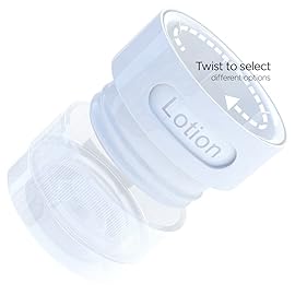Dot&Dot Leak Proof Travel Bottles for Toiletries - 4 Pack Silicone Toiletry Containers - Shampoo and Conditioner Bottles With TSA Quart Bag - 2 oz Size
