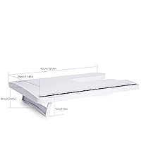 Vista 2 de AGM Sewing Machine Extension Table Compatible with 2685A Sewing Machine, White
