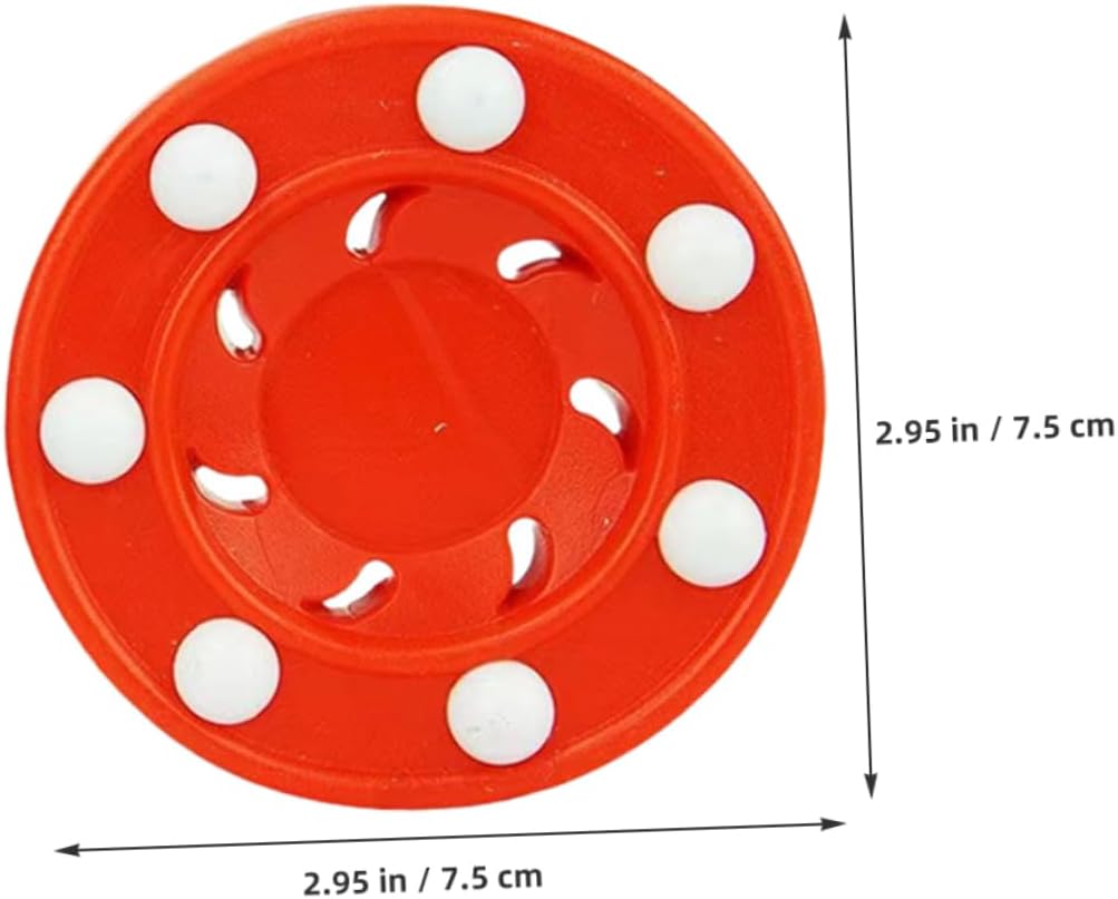 2pcs Hockey Stick Ball Ice Hockey Pucks Outdoor Field Roller for Players