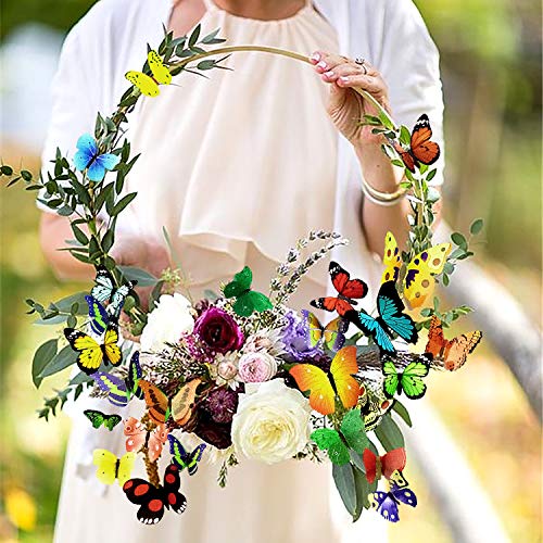 PARLAIM 104PCS Vinilos Decorativos de Mariposas para Pared miniatura 7