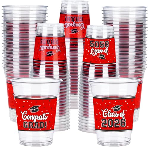 dunfack 100 Pcs 12oz Graduation Cups...