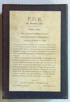 Hardcover F.D.R., His Personal Letters, 1928-1945; 2 Vols. Book