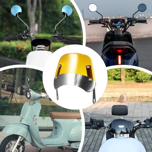 Déflecteur de vent pour moto classique et scooter de sport