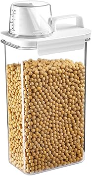 Dry Food Storage Containers with Lids, Airtight Food Storage Containers for Kitchen Pantry Organization and Storage Dishwasher Safe2300ml