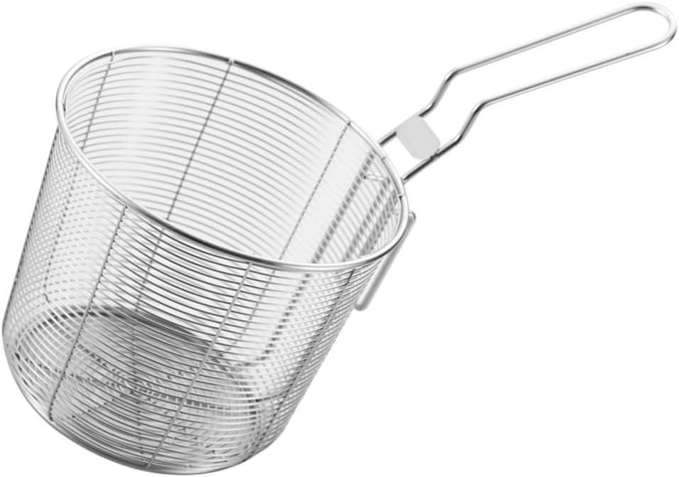 Rustproof Kitchen Skimmer With Hanging Hook For Hotpot Pastas Draining And Oil Filtering