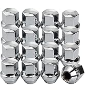 14x1.5mm Lug Nuts Replacement for Wrangler Gladiator Grand Cherokee, 20 Pcs 7/8 Hex 1.46 Inch OEM...