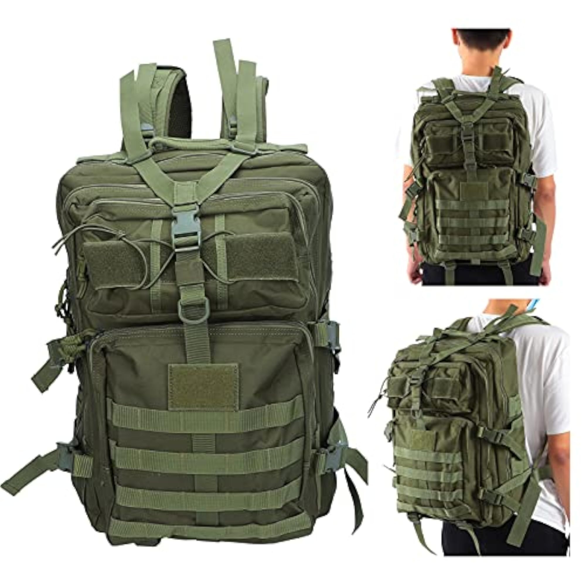 Durable Adjustable Camping Backpack