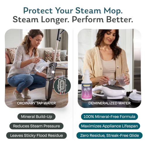 Image of Steam & Go Scented Demineralized Water, Lavender, 128 fl oz