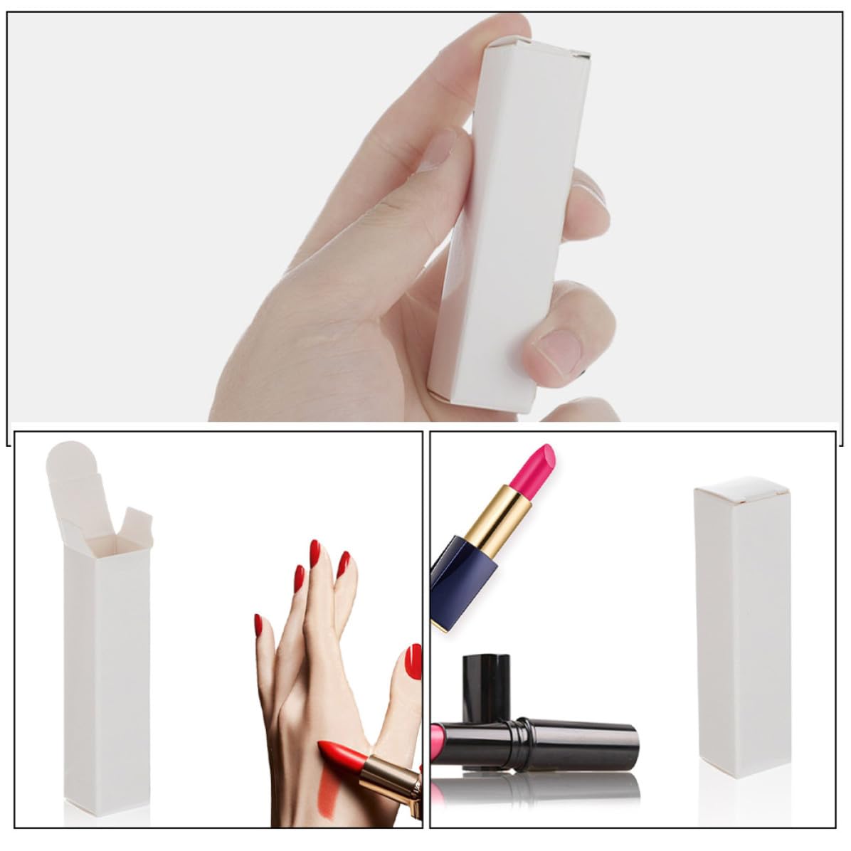 Homoyoyo 250 Rechteckige Lippenbalsam Verpackungsboxen