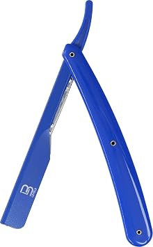 L3 Straight Razor Holder - Excellent Grip and Control - Precision Shaving Control - Level Three Straight Razor Holder Blue