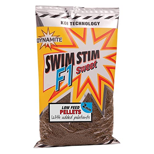 Dynamite Swim Stim F1 2mm Pellets, Multi, One Size