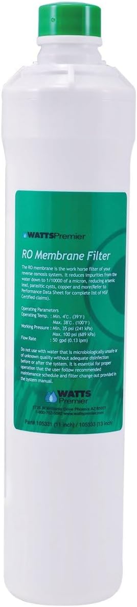 ORIGINAL Watts Premier (105331) RO PURE (RO-4) MEMBRANE
