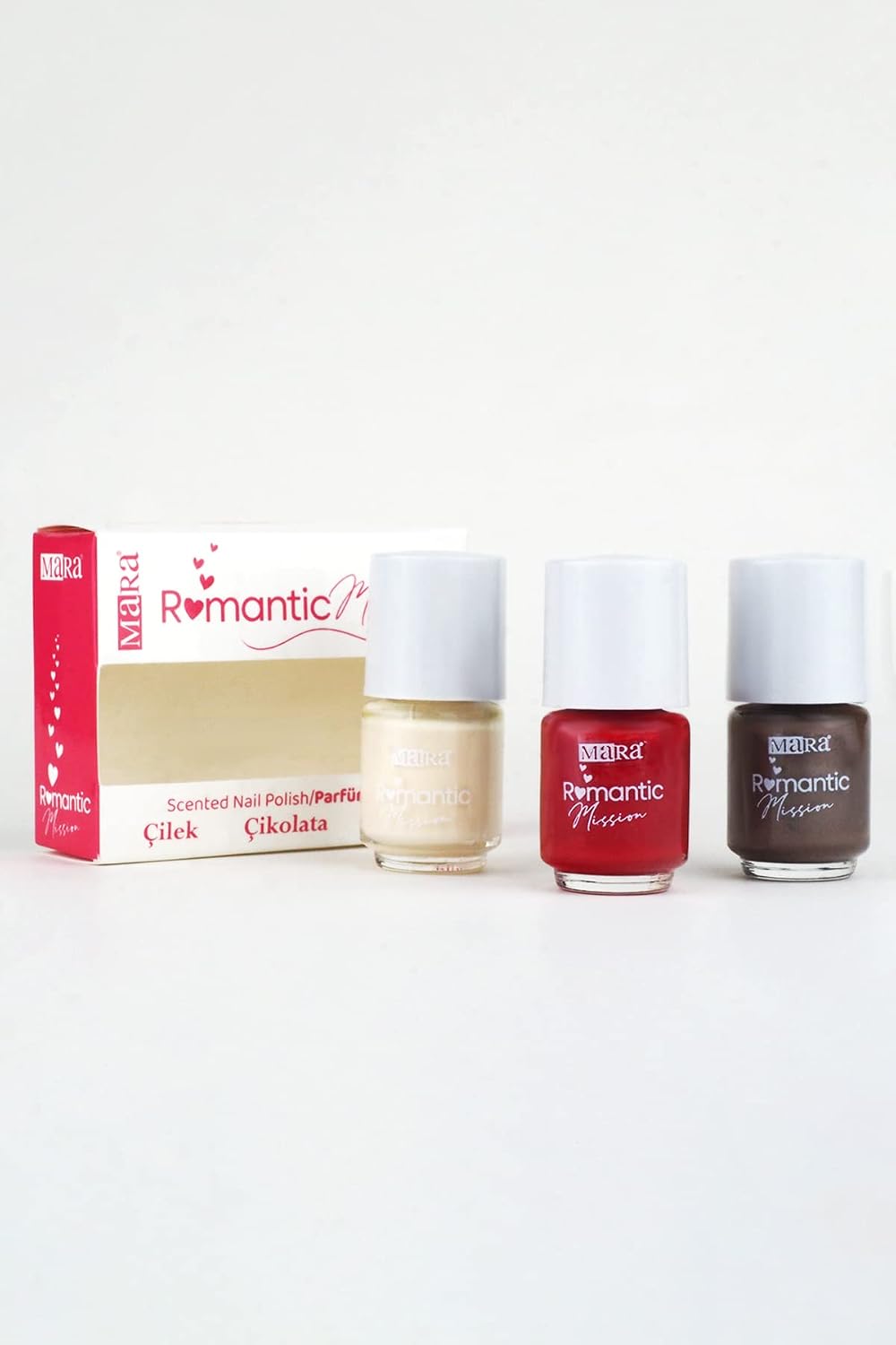 MARA KOZMETİK ROMANTIC MISSION NAIL POLISH 3'LU
