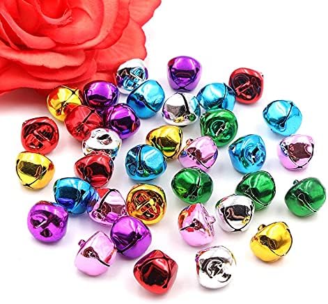 Small Christmas Bells,Christmas Hanging Bells, Small Christmas Bells 30pcs/Pack Beautiful(Blue)