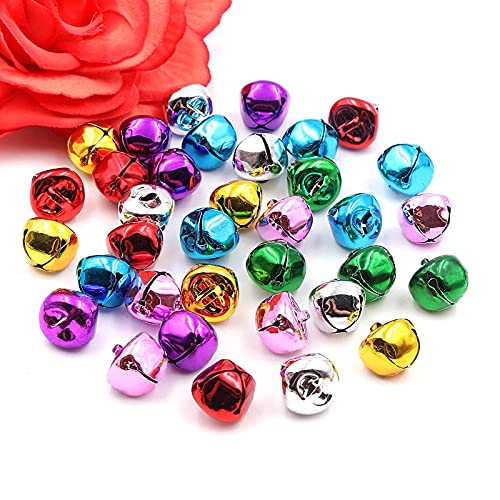 Piccole campane di Natale, campane appese di Natal Piccole campanelle di Natale 30 pezzi/confezione Bellissime(Roze)