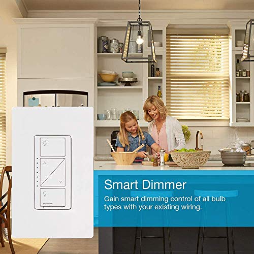 Lutron Caseta Wireless Smart Dimmer Switch For Wall & Ceiling, Pd-6Wcl-La, Light Almond, Compatible With Alexa, Apple Homekit, And The Google Assistant (4-Pack) #TOP2