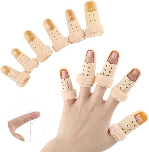 WJIAEER 5 PCS fingerschiene schiene finger fingerschiene mittelfinger fingerschutz bei