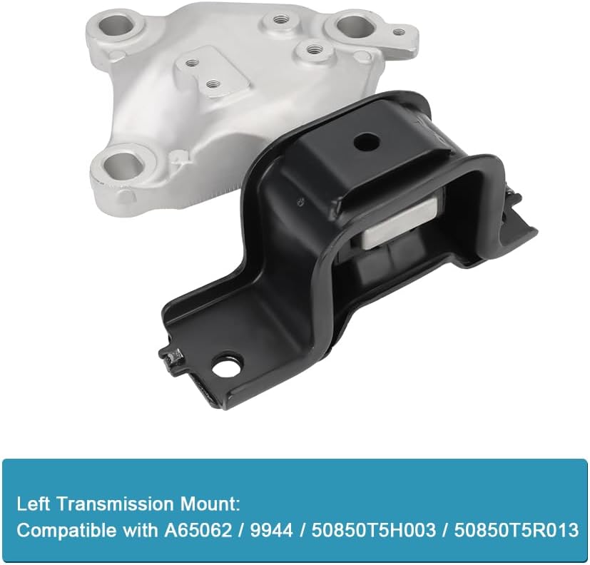 JDMON 3Pcs Engine Motor Transmission Mount Kit Replacement for 2015-2020 Honda Fit 1.5L EX / EX-L, i-VTEC Auto Trans Compatible with A65095 / A65063 / A65062