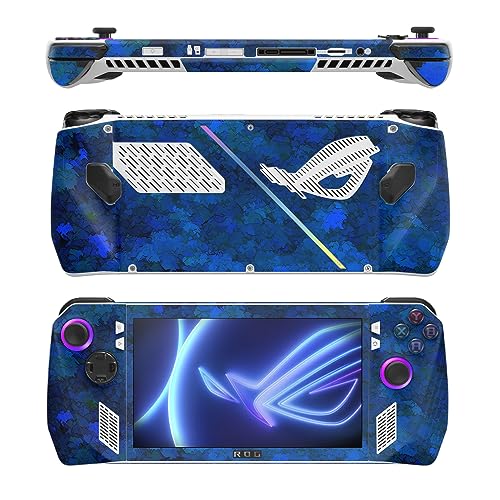 Image of MightySkins Skin Compatible with Asus ROG Ally - Blue Ice | Protective, Durable, and Unique Vinyl Decal wrap Cover | Easy to Apply, Remove, and Change Styles