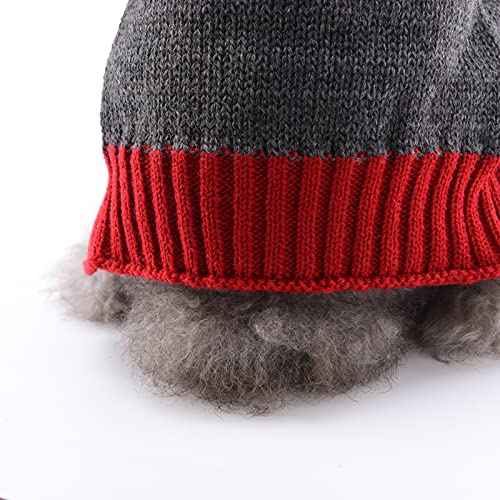 HRTTSY Weihnachten Hundepullover, Winter Warmer Hund Katze Pullover Kleidung Haustier Mantel Kostüm Welpenpullover Pullover Bekleidung für kleine mittelgroße Hunde Großer Hund Haustierpullover