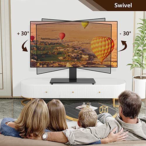 TAVR Universal Swivel TV Stand Base for 4275 Inch LCD LED Flat/Curved