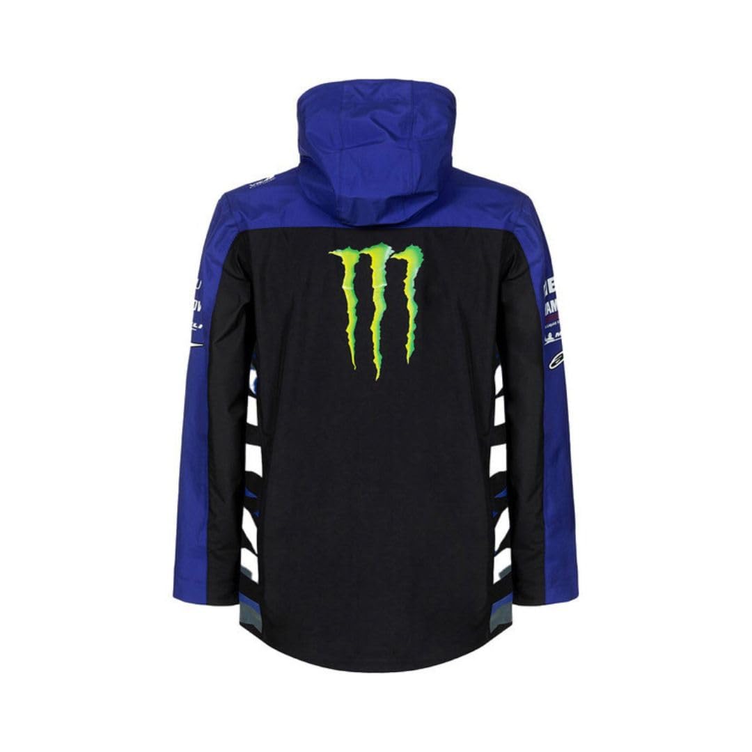 Yamaha Monster Energy Motot GP Kapuzenjacke schwarz/blau