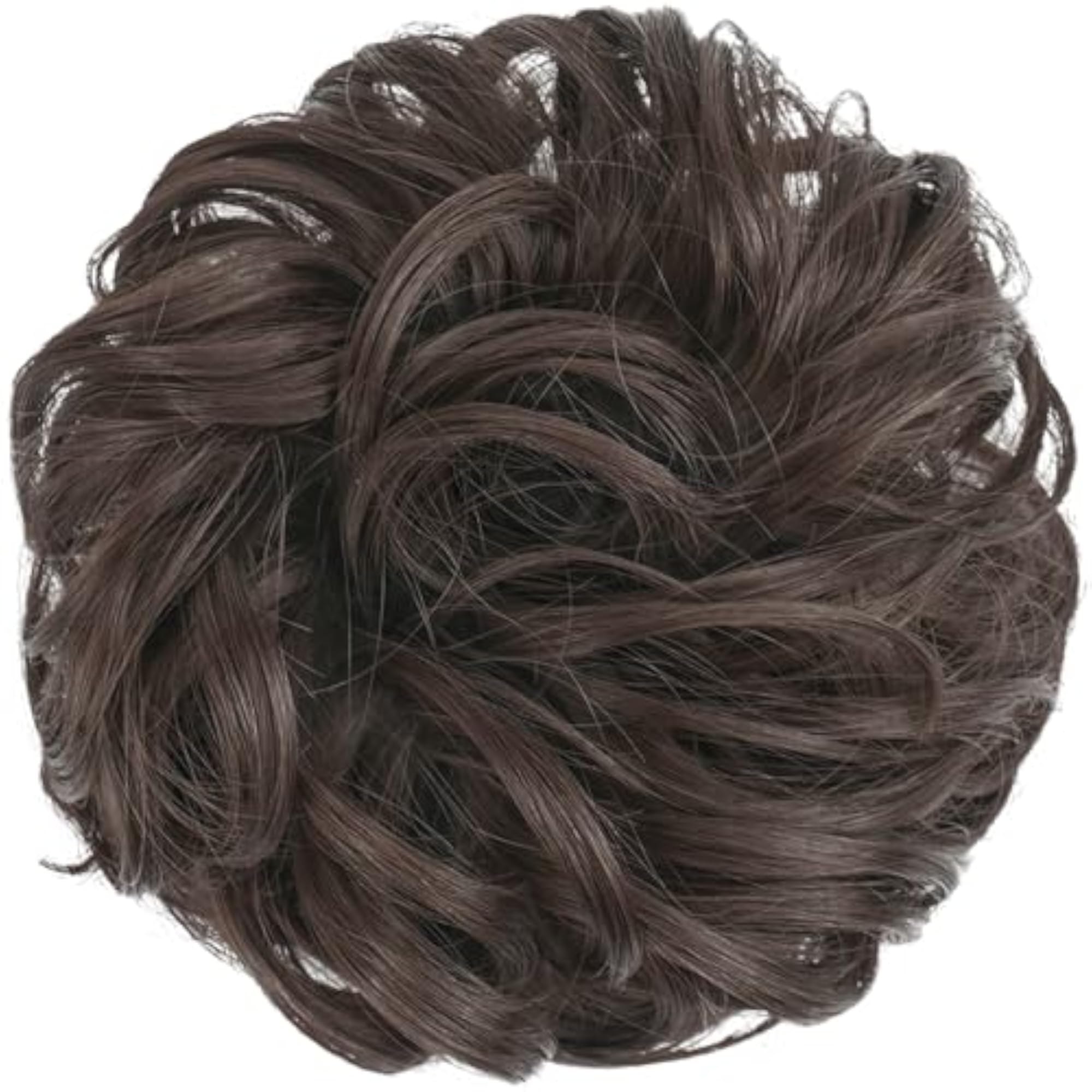 Wavy Curly Messy Hair Bun Extensions