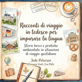 Racconti di viaggio in tedesco per imparare la lingua cover art