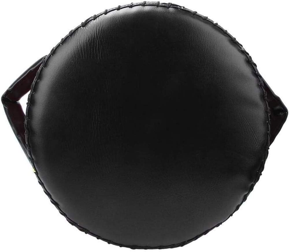 qiuqiu Boxing Training Target Shock Absorbing Taekwondo Training Shield Kick Boxing Round Pad Target Accessory-Red