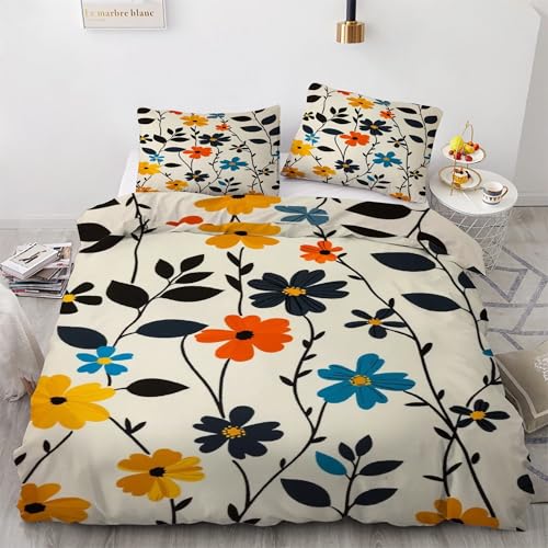 Housse couette en microfibre douce 160x200 pour des nuits cocooning