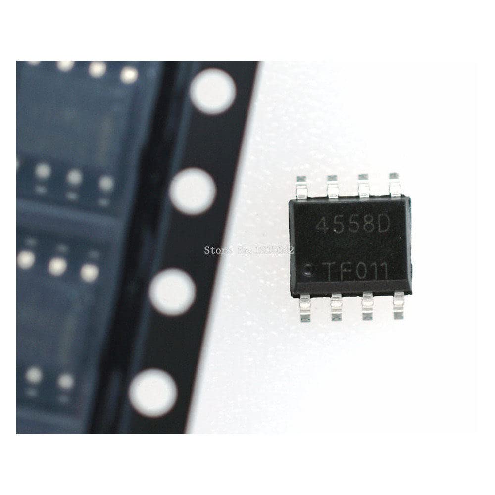 DIYMiFuns 10PCS/Lot JRC4558D 4558D jrc4558 4558 SMD SOP-8 Operational Amplifier New