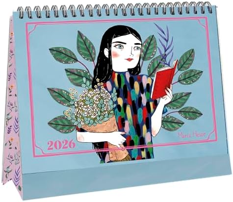 Calendario de mesa 2026 María Hesse (TANTANFAN)