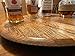 Handmade in the USA Oak Kentucky Bourbon Whiskey Barrel Lid Lazy Susan Turntable