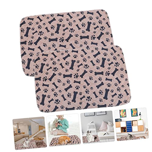 Tapis lavable pour chien avec base anti-dérapante efficace contre l'humidité