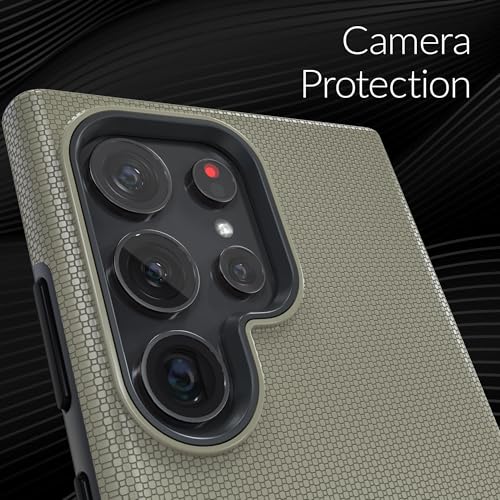 Image of Crave for Samsung Galaxy S24 Ultra Case, Compatible with MagSafe Shockproof Protection Dual Layer Case for Samsung Galaxy S24 Ultra (6.8 inch) - Sand