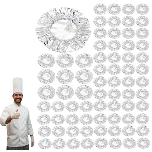 50 coperture isolanti ripetibili in lamina di alluminio, coperture per alimenti in alluminio, pellicola isolante per mantenere fresco la cucina, ritenzione del calore, riutilizzabili ed elastiche