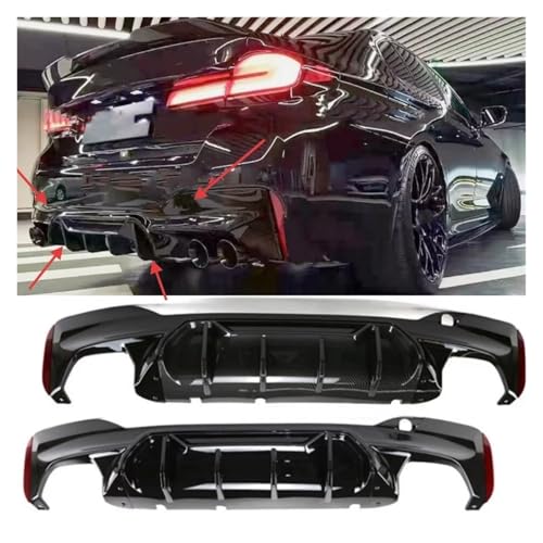 Diffuseur pare-chocs arrière aérodynamique pour BMW G30 M5