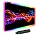 Produktbild Mauspad Gaming Mauspad Led Gross Übergroße Glowing Led Extended Mouse Pad rutschfeste Gummibasis Computer Keyboard Pad Matte Electric Race Electric 31,5X 11,8 Zoll