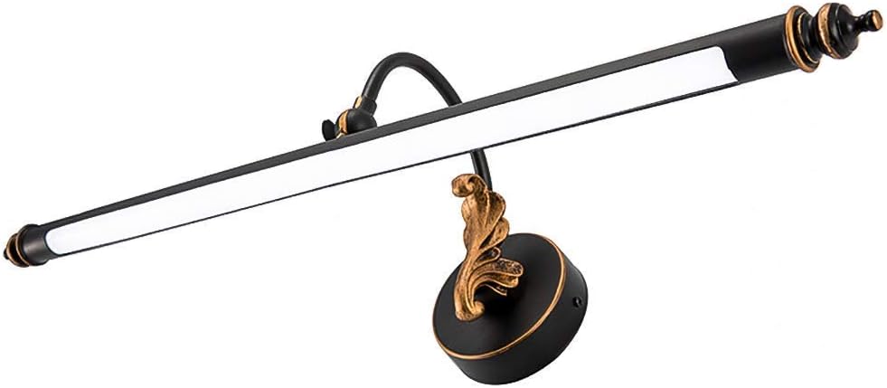 LED 7W Bathroom Light Mirror Front Lighting Waterproof Adjustable Vanity Lights All Bronze Wall lamp Cool White 6500k Mirror Cabinet Light-Cold White 63cm10W