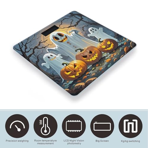 Báscula digital para peso corporal con vidrio templado miniatura 3