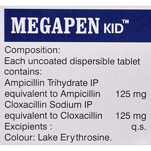 Image of Megapen Kid - Strip of 10 Tablets