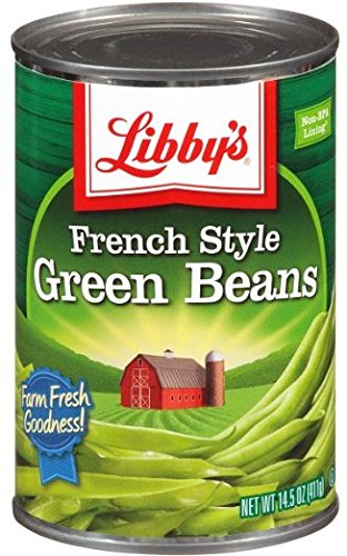 Libby's French Style Green Beans, 14.5 Oz (Pack of 6)