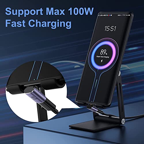 Tobo 90 Degree USB C Adapter, USB C Male to USB C Female Right Angle Connector for Steam Deck, Switch, Mac-Book Pro/Air, Tablet, Phone and More... - Image 3